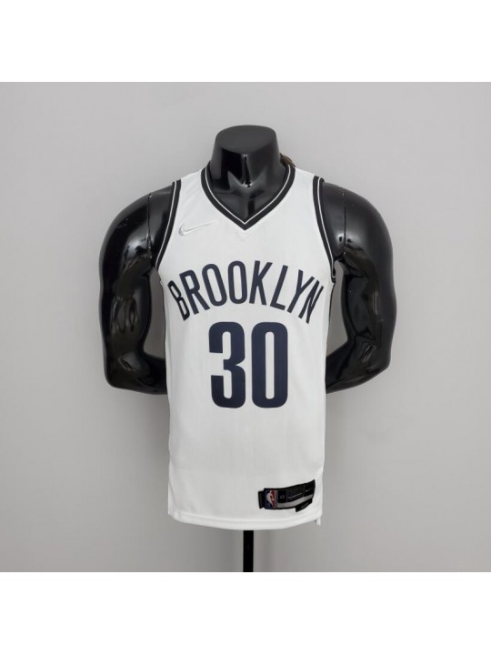 Camiseta 75th Anniversary Brooklyn Nets Curry#30 2021