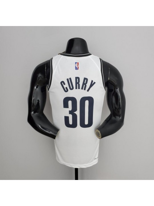 Camiseta 75th Anniversary Brooklyn Nets Curry#30 2021