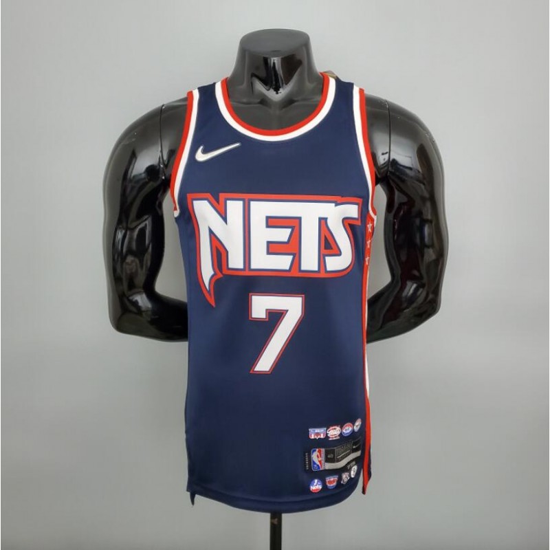Camiseta 75th Anniversary Brooklyn Nets Durant#7 2022