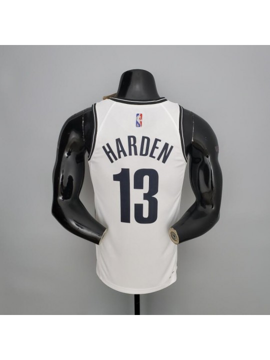 Camiseta 75th Anniversary Brooklyn Nets Harden#13 2021