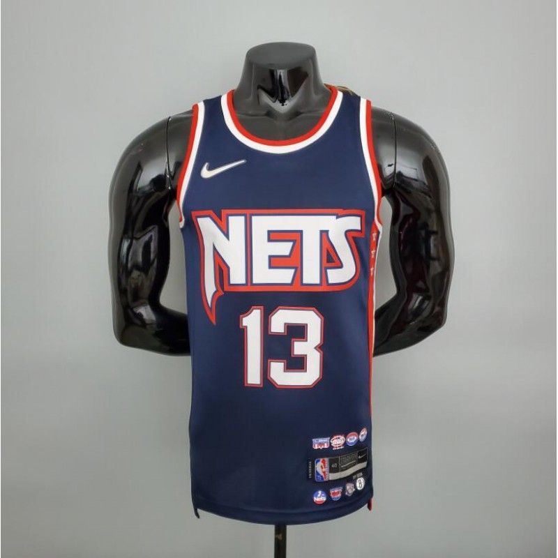 Camiseta 75th Anniversary Brooklyn Nets Harden#13 2022