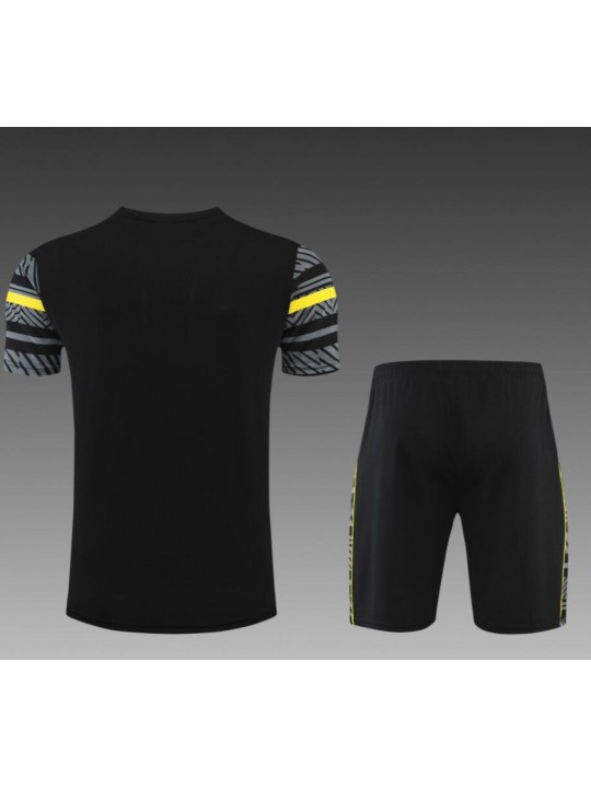 22/23 Borussia Dortmund Training Suit Short Sleeve Kit Grey