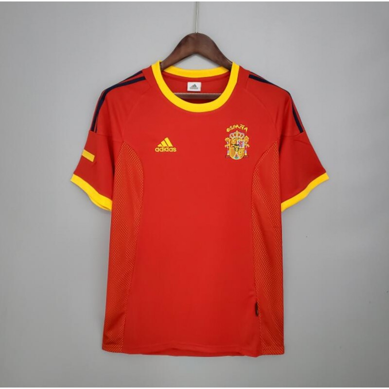 Camiseta España Primera Equipación 2002