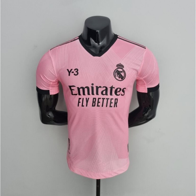 Camiseta player version Real Madrid Y3 Edition Pink 2022