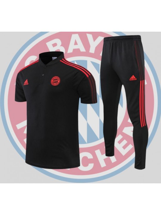 Bayern Munich POLO kit black 2022