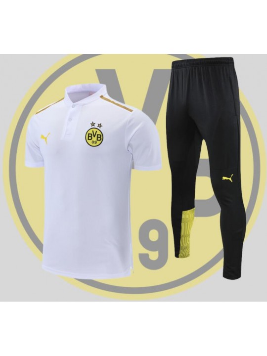 Borussia Dortmund POLO kit White 2022
