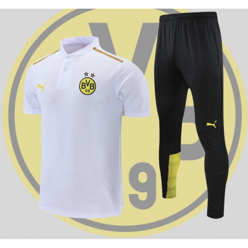 Borussia Dortmund POLO kit White 2022