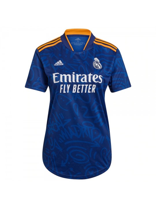 Camiseta de la 2ª equipación del Real Madrid 21/22- Mujer