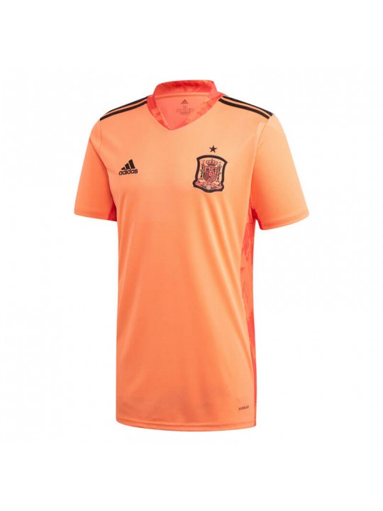 Camiseta de Portero España 2020 Eurocopa Naranja