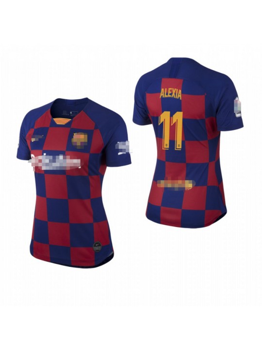 Camiseta ALEXIA 11 Barcelona 1ª Equipación 2019/2020 Mujer