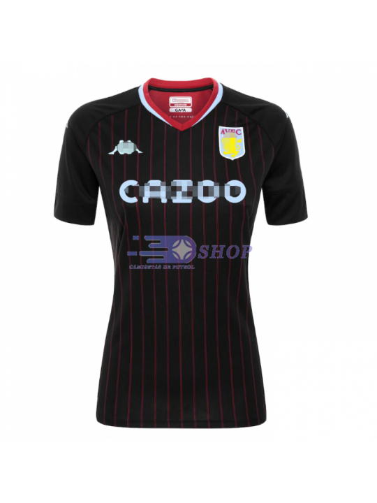 Camiseta Aston Villa 2ª Equipación 2020/2021 Mujer