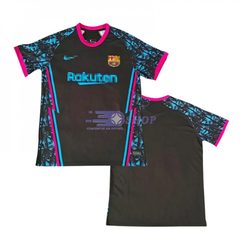Camiseta de Entrenamiento Barcelona 2020/2021 Negro 