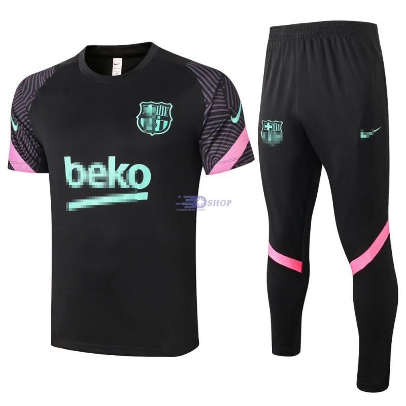 Camiseta de Entrenamiento Barcelona 2020/2021 Kit Negro