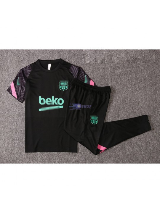 Camiseta de Entrenamiento Barcelona 2020/2021 Negro
