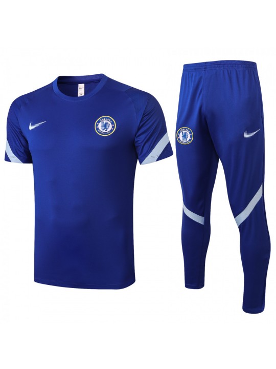 Camiseta de Entrenamiento Chelsea 2020/2021 Azul