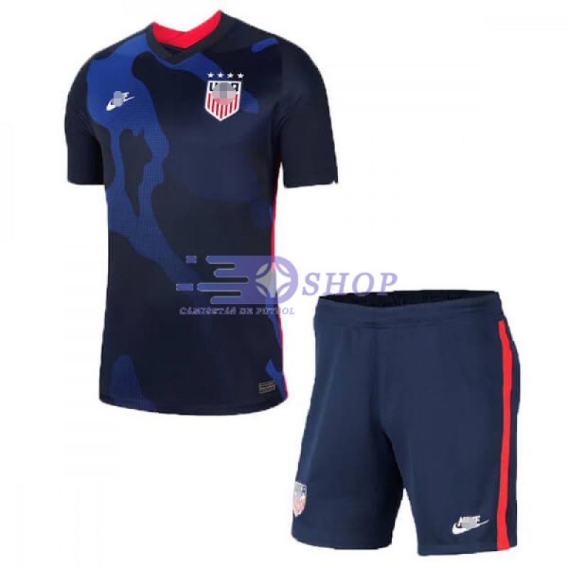 Camiseta EE UU 2ª Equipación 2020 Niño Kit