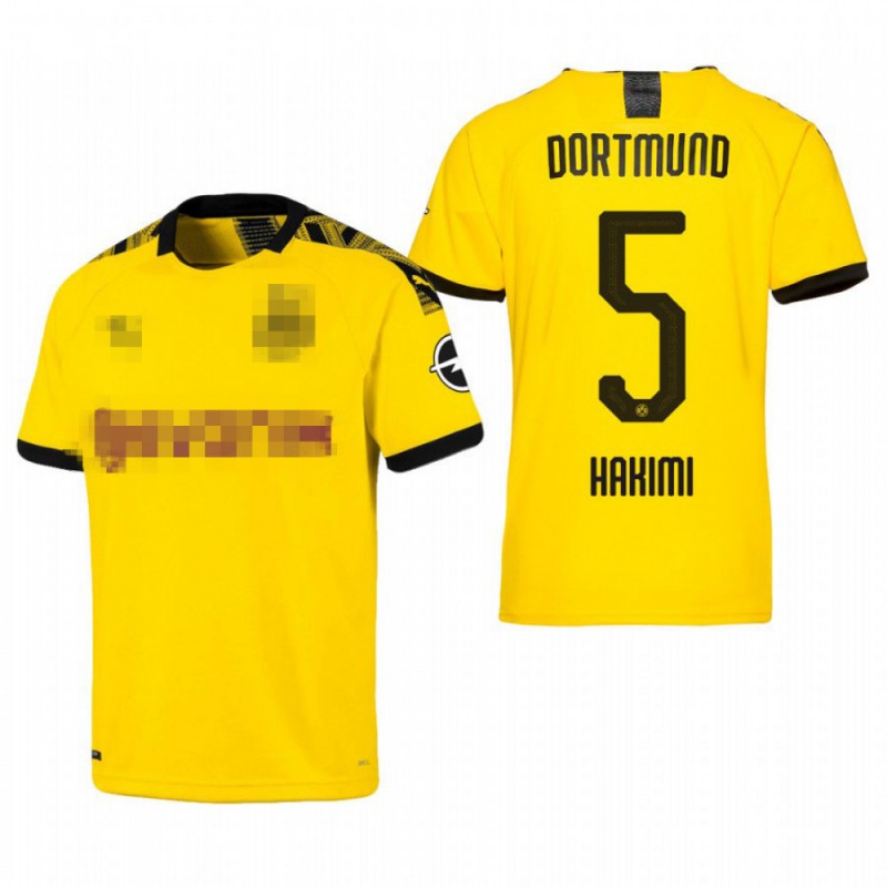 Camiseta HAKIMI 5 Borussia Dortmund 1ª Equipación 2019/2020