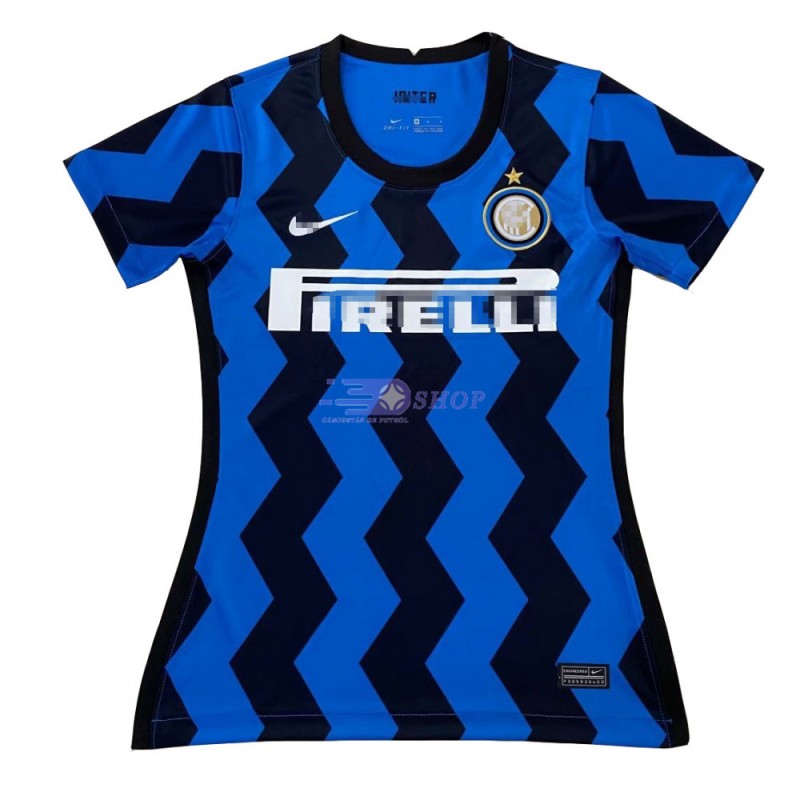 Camiseta Inter de Milan 1ª Equipación 2020/2021 Mujer