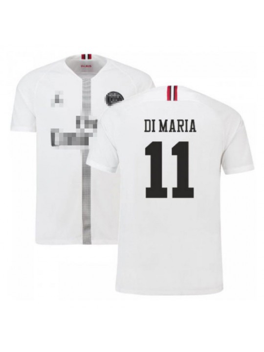 Camiseta Di María 11 PSG 3ª Equipación 2018/2019 Blanco