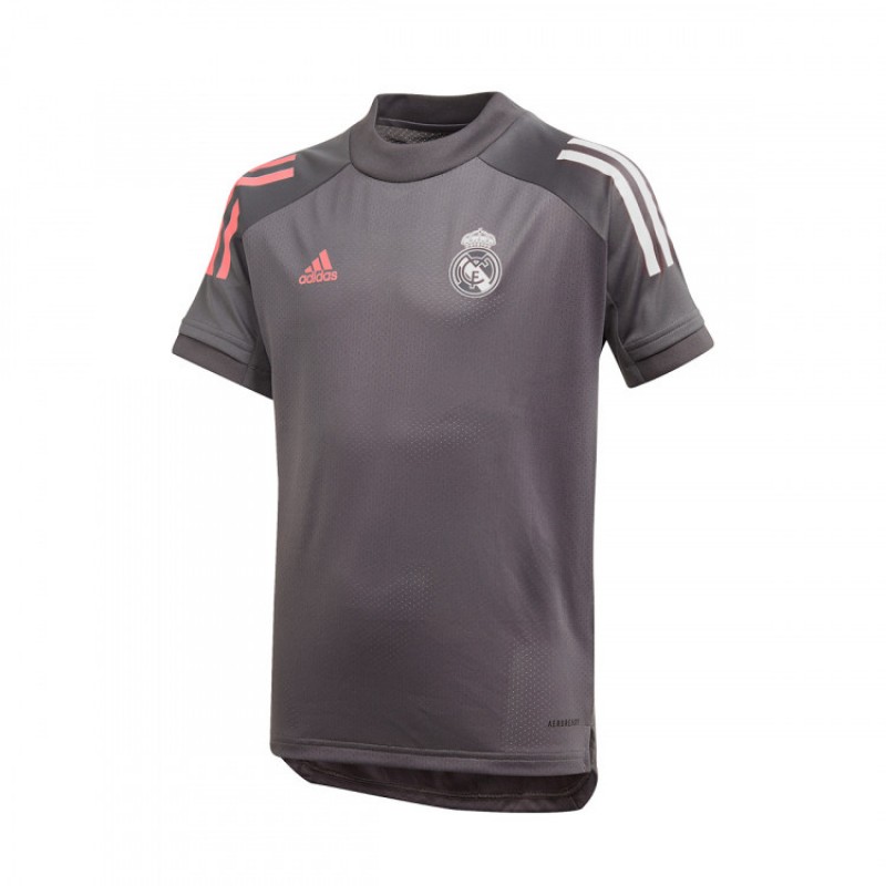 Camiseta de Entrenamiento Real Madrid 2020/2021 Gris Oscuro